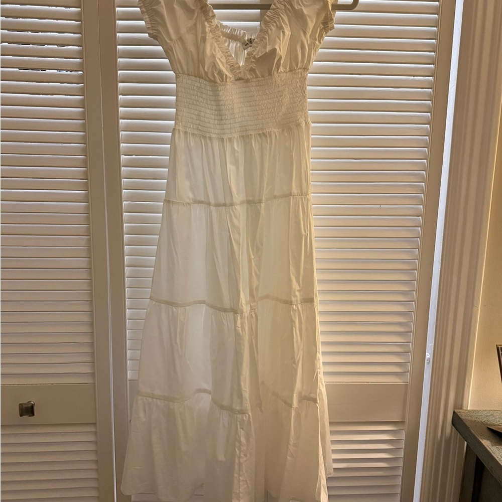 WeWoreWhat white Tiered Maxi Sundress